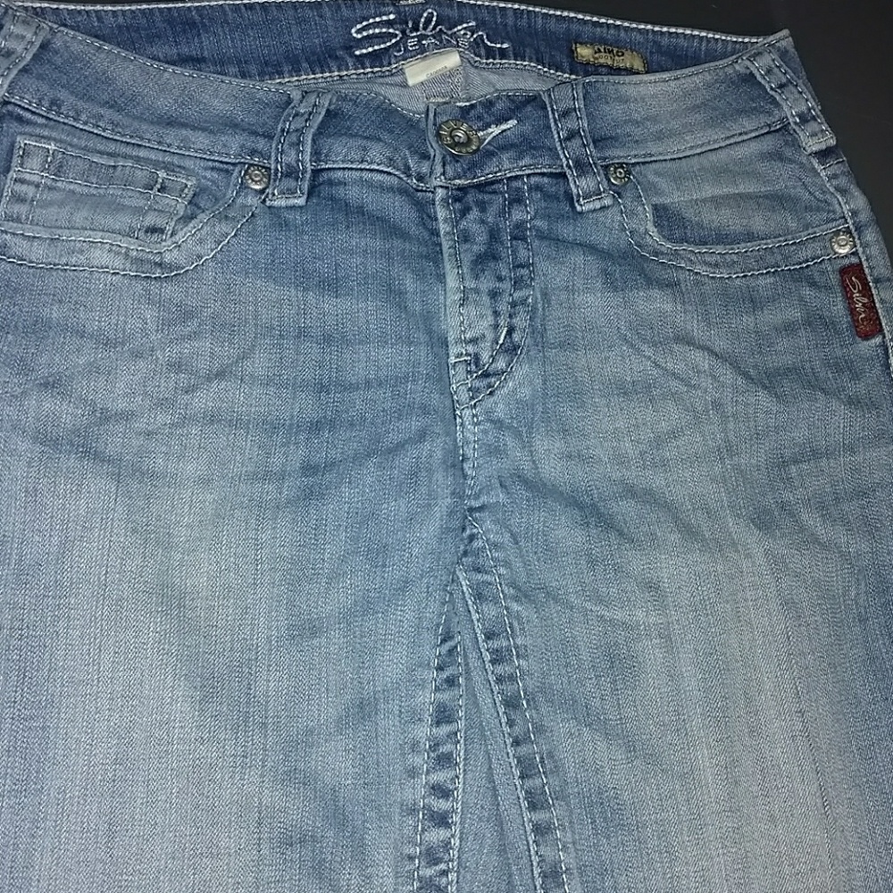 Silver jeans